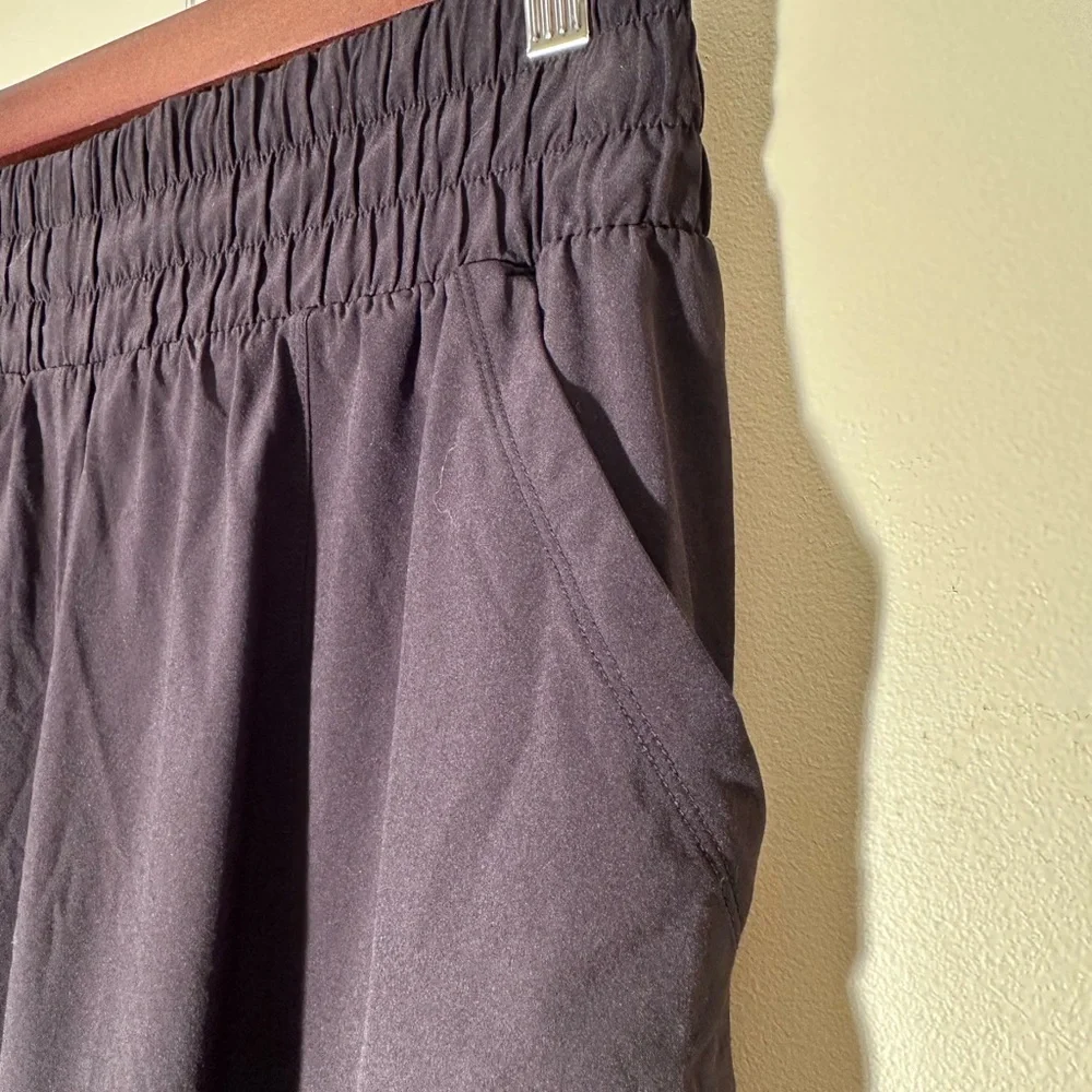 Athleta Women’s Black Track Pants • 28x27 • Stretch Comfort • Athleisure